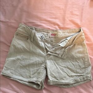 Denizen from Levi's Women's Beige Jean Shorts